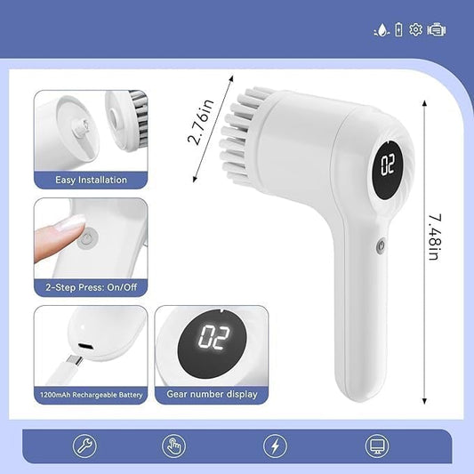 5 In 1 Electric Cleaning Magic Brush
