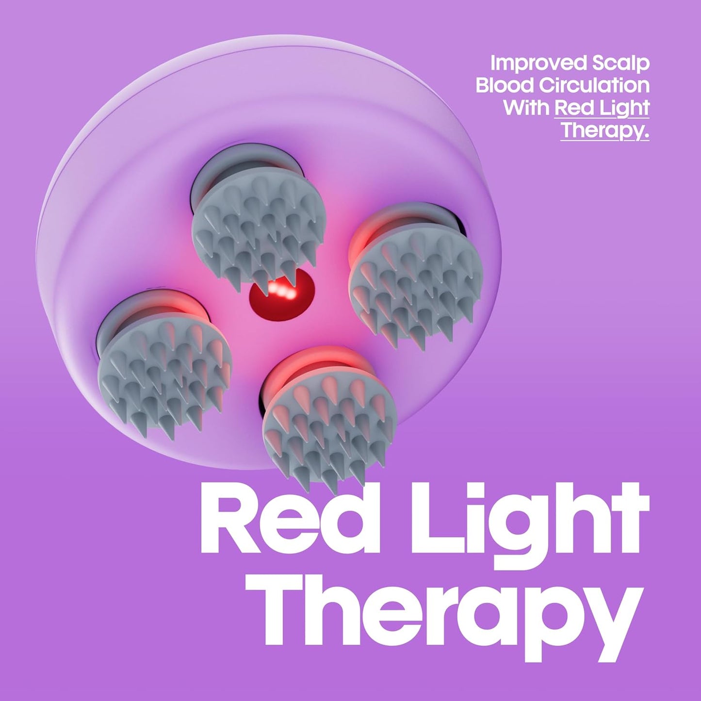 Smith Scalp Massager with Red Light