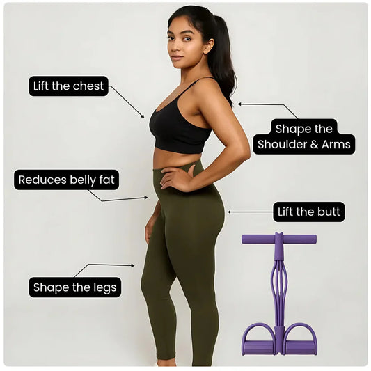 FITGIRL Yoga Pedal Puller Resistance Band