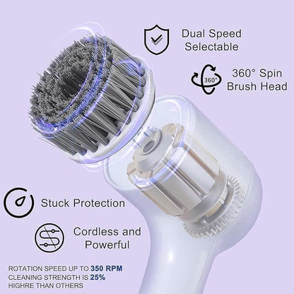5 In 1 Electric Cleaning Magic Brush