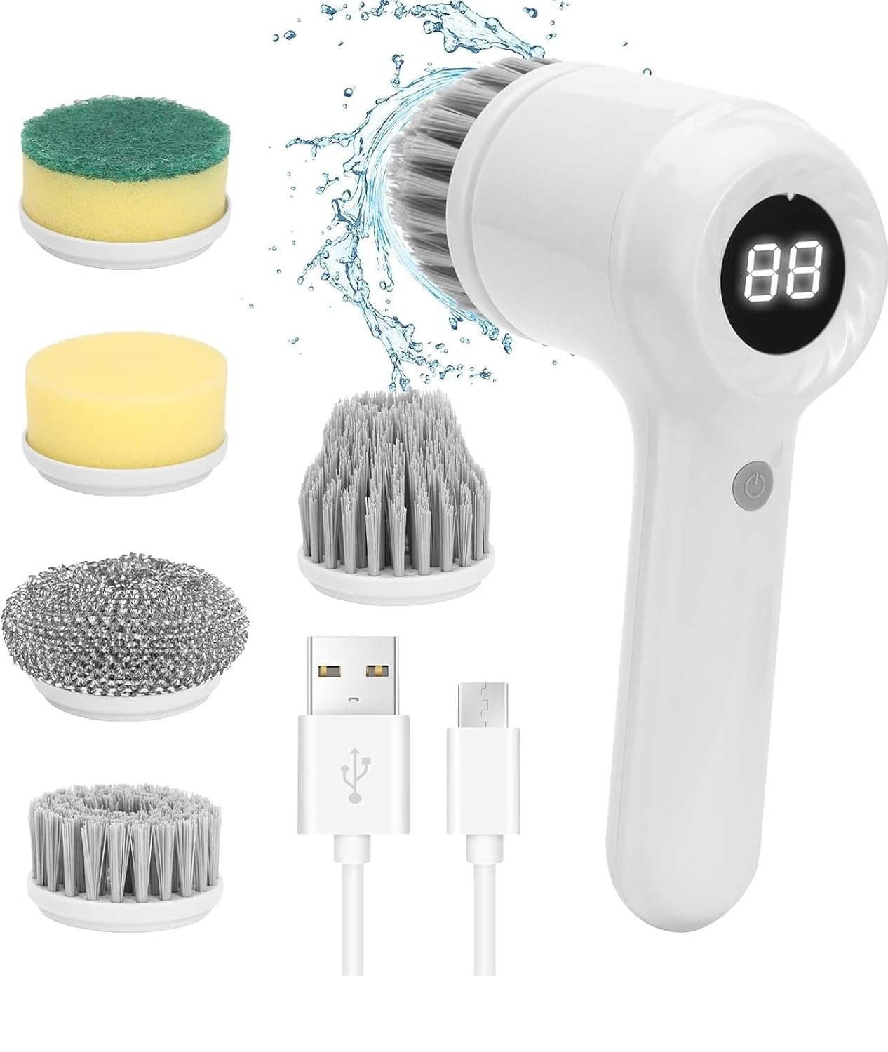 5 In 1 Electric Cleaning Magic Brush
