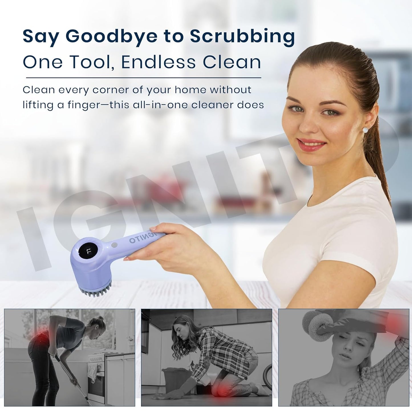 5 In 1 Electric Cleaning Magic Brush