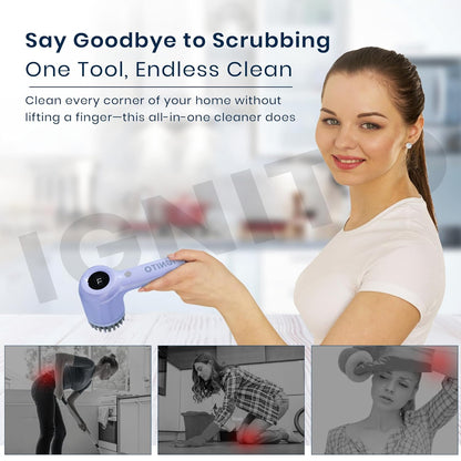 5 In 1 Electric Cleaning Magic Brush
