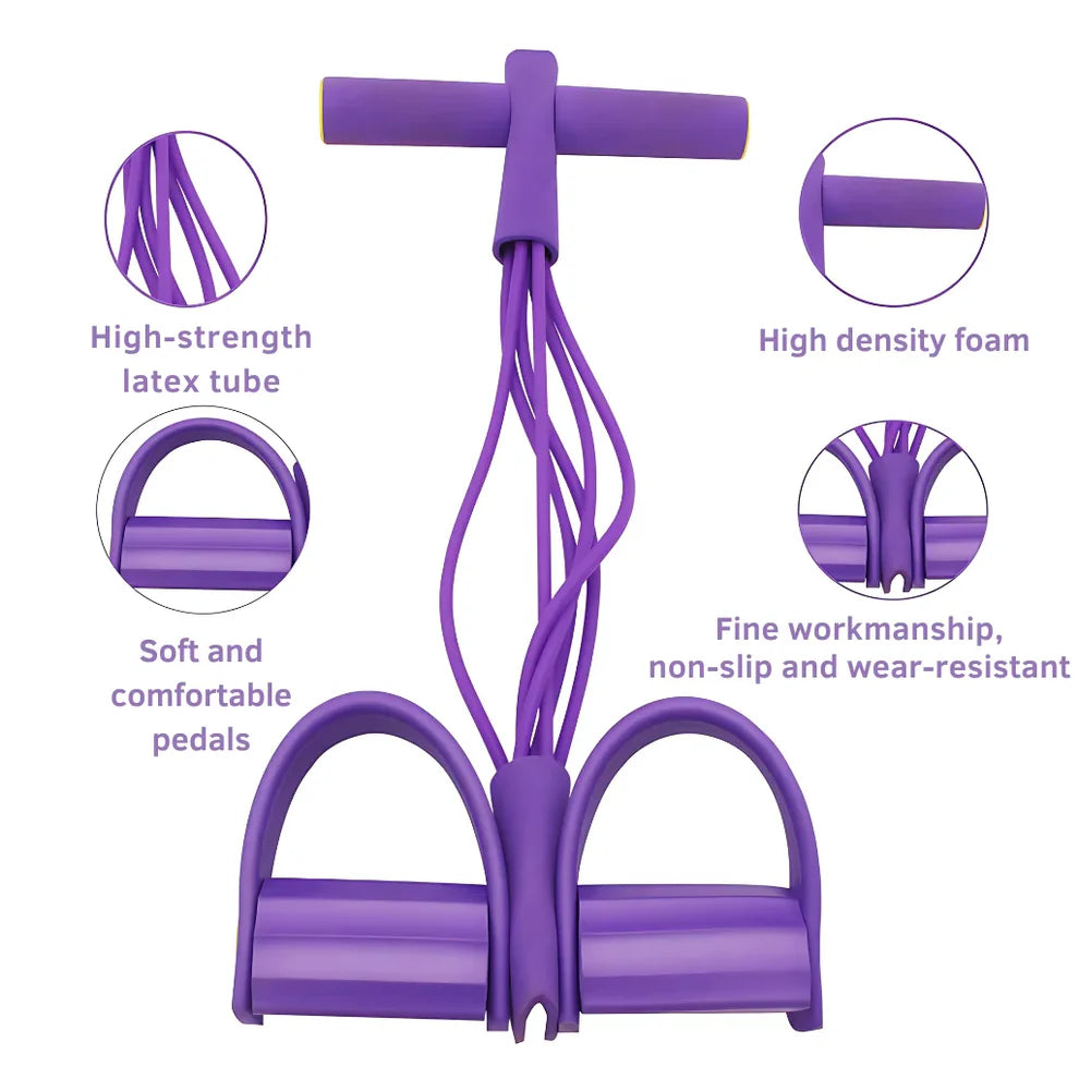 FITGIRL Yoga Pedal Puller Resistance Band