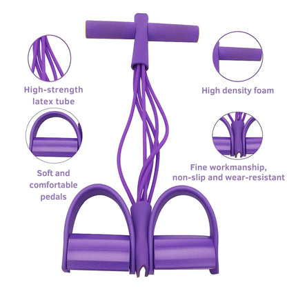 FITGIRL Yoga Pedal Puller Resistance Band