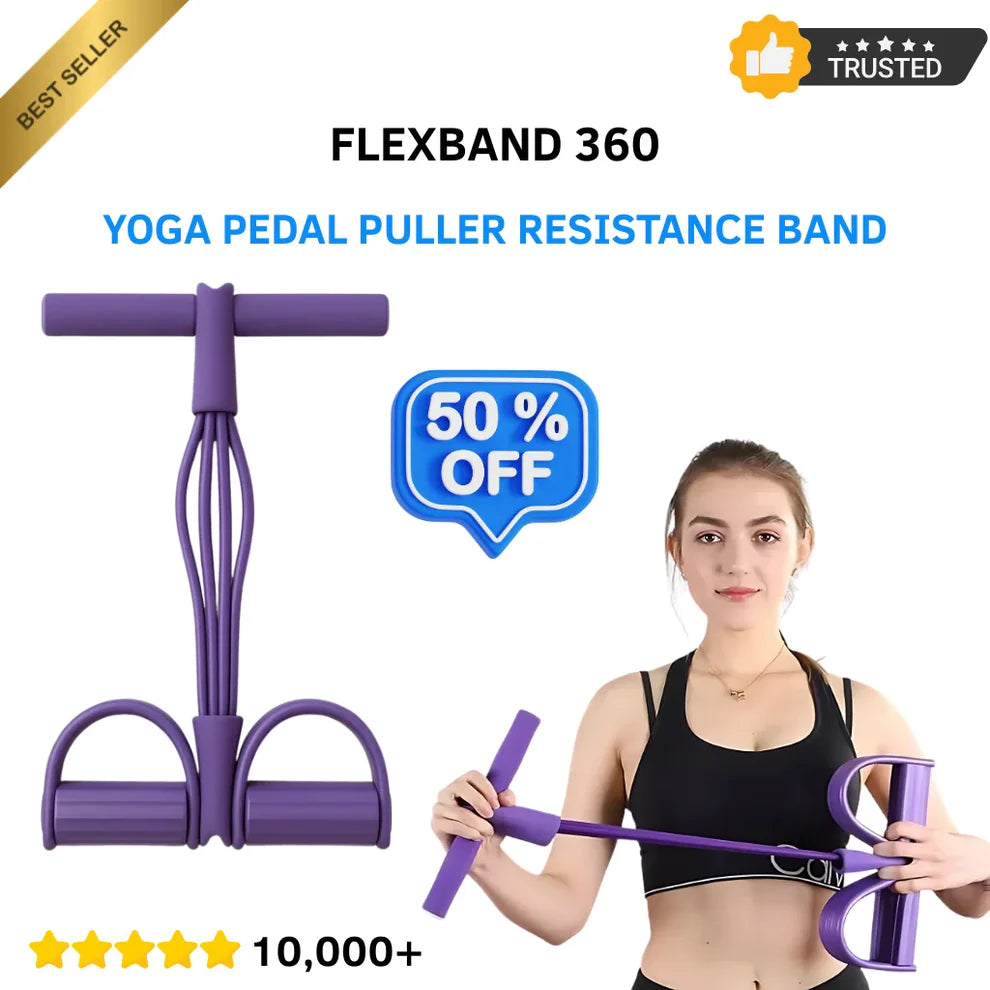 FITGIRL Yoga Pedal Puller Resistance Band