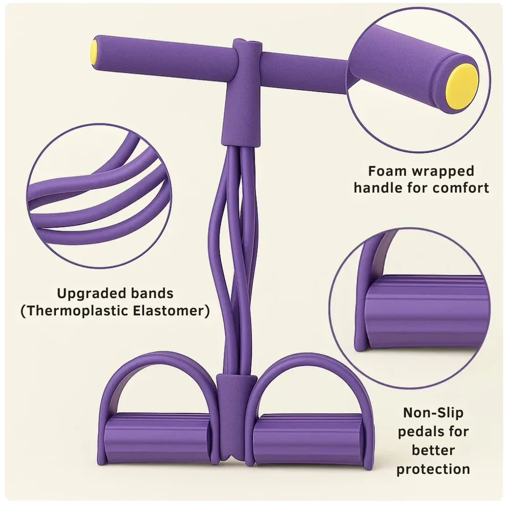 FITGIRL Yoga Pedal Puller Resistance Band