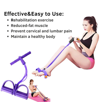 FITGIRL Yoga Pedal Puller Resistance Band